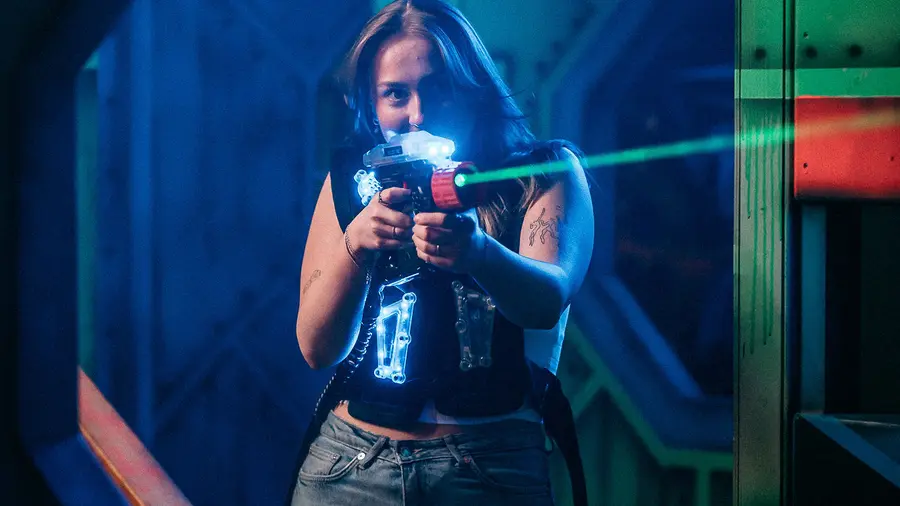 Laserspill hos Megazone