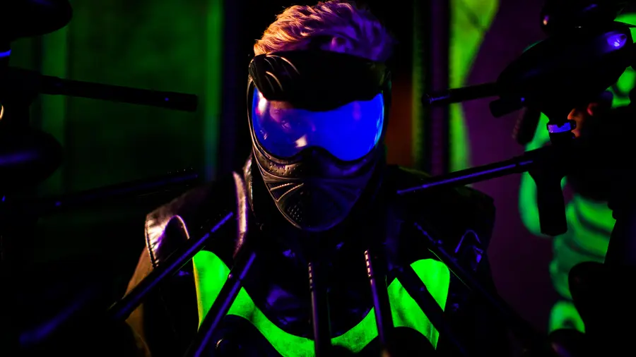 Innendørs paintball hos Megazone